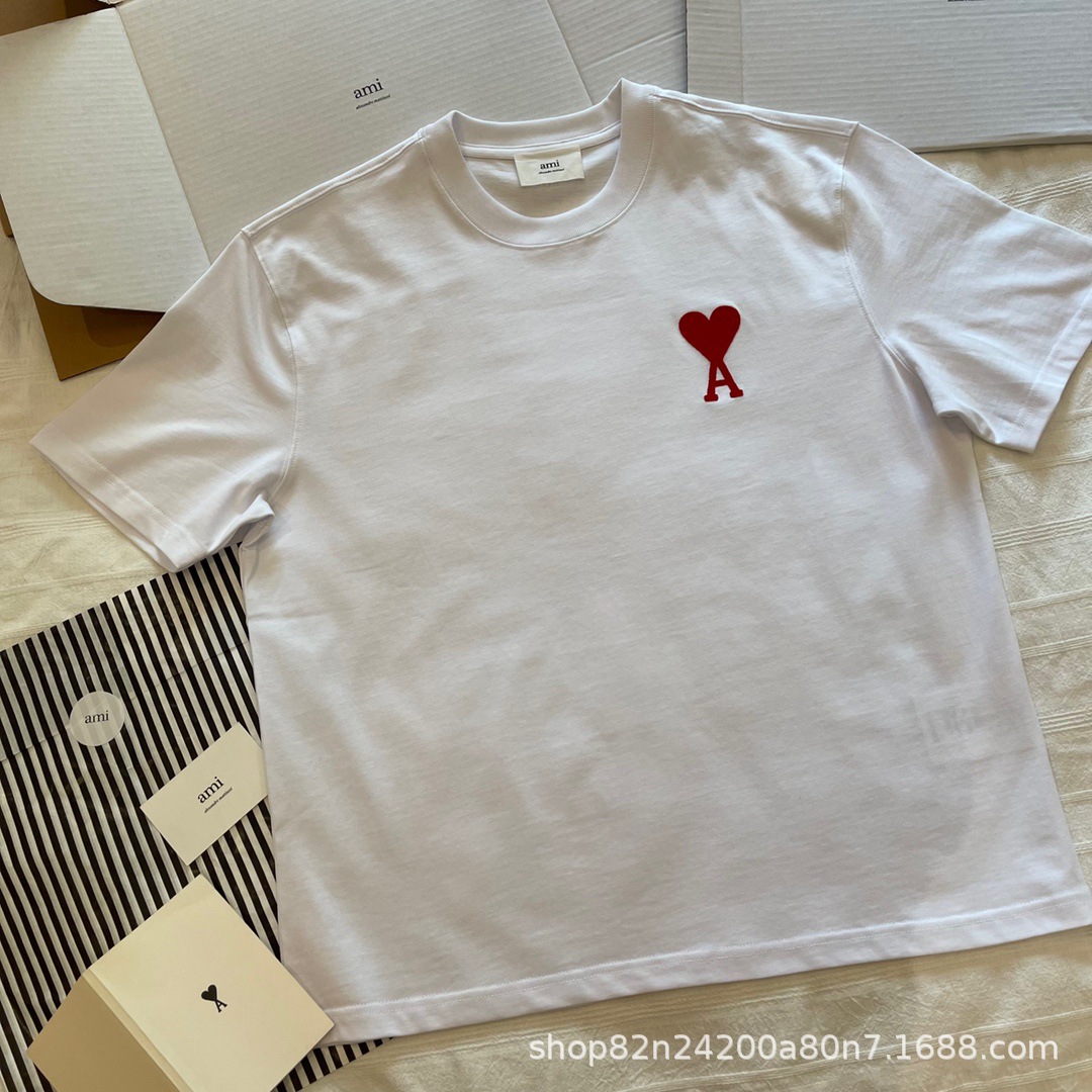 Newest Mens Women Designers T Shirt Fashion Casual Tshirt Man Clothing, Black +red heart
Newest Mens Women Designers T Shirt Fashion Casual Tshirt Man Clothing, Black +red heart