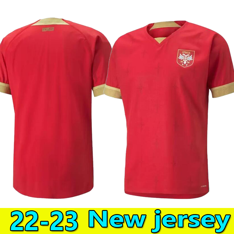 2022 2023 Serbia National Team Mens Soccer Jerseys World Cup JOVIC KOLAROV VLAHOVIC SERGEJ MATIC LJAJIC Football Shirt Uniforms, 22/23 home 2
2022 2023 Serbia National Team Mens Soccer Jerseys World Cup JOVIC KOLAROV VLAHOVIC SERGEJ MATIC LJAJIC Football Shirt Uniforms, 22/23 home 2