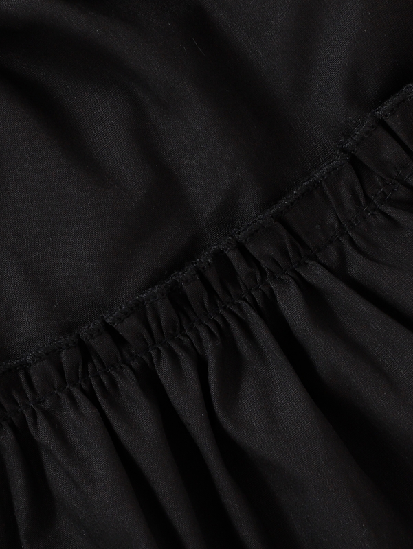 Toddler Girls Cold Shoulder Top And Ruffle Trim Skirt SHE