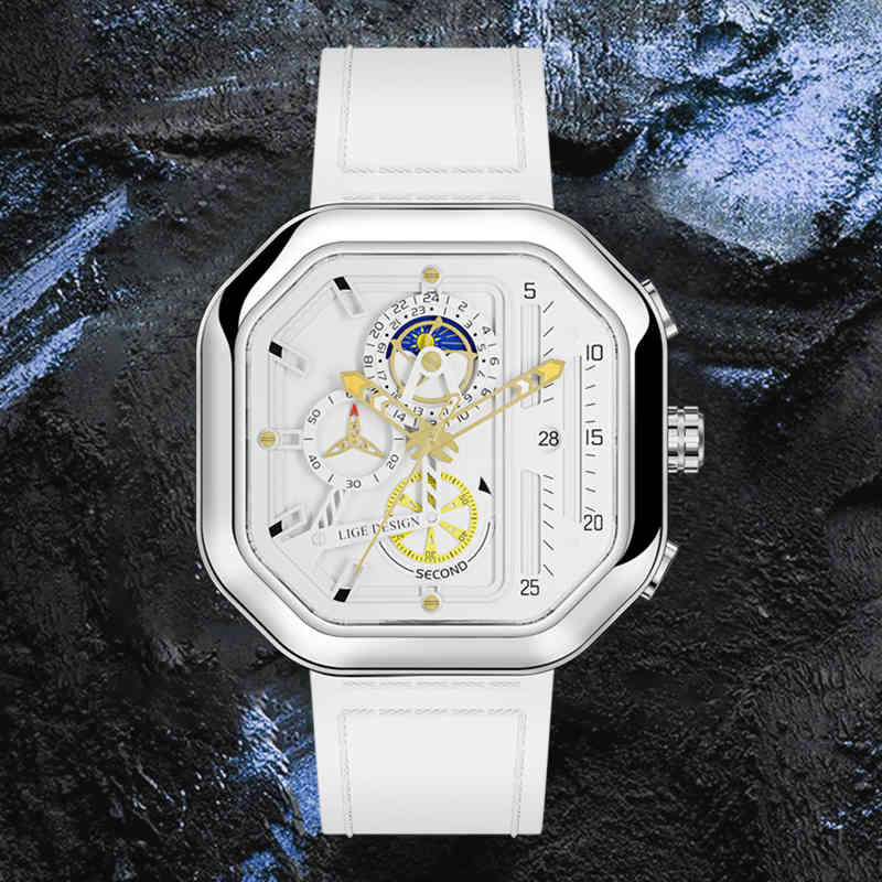 New Lige Mens Chronograph Sport Watch for Men Fashion Square Clock Brand Luxury Leather Wristwatch Waterproof Quartz Watches, Vip not for sale
New Lige Mens Chronograph Sport Watch for Men Fashion Square Clock Brand Luxury Leather Wristwatch Waterproof Quartz Watches, Vip not for sale