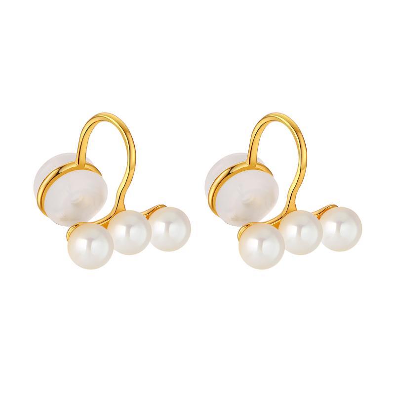 Clip-on & Screw Back Fashion Women Pearl Ear Wrap Cuff Earrings No Piercing Non Pierce HoopsClip-on
Clip-on & Screw Back Fashion Women Pearl Ear Wrap Cuff Earrings No Piercing Non Pierce HoopsClip-on