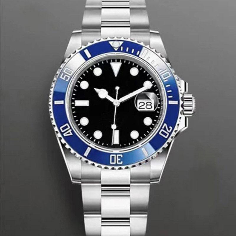 Mens Watch 40mm Automatic Mechanical Stainless Steel Wristband Silver Strap Fashion with Calendar Wristwatches Classic Montre De Luxe, Make waterproof
Mens Watch 40mm Automatic Mechanical Stainless Steel Wristband Silver Strap Fashion with Calendar Wristwatches Classic Montre De Luxe, Make waterproof