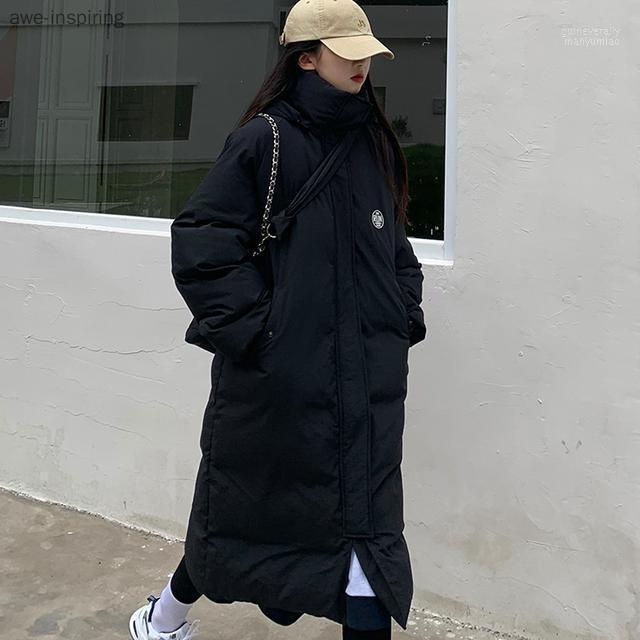 Women' Down & Parkas Awe-inspiring Padded Jacket 2022 Winter Thick Korean Version Loose Long Black Casual Guin22
Women' Down & Parkas Awe-inspiring Padded Jacket 2022 Winter Thick Korean Version Loose Long Black Casual Guin22