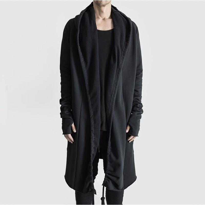 Men' Hoodies & Sweatshirts Cardigan Knit Jacket Unisex Hooded Long Frayed Drawstring Autumn And Winter Pure Cotton, Black
Men' Hoodies & Sweatshirts Cardigan Knit Jacket Unisex Hooded Long Frayed Drawstring Autumn And Winter Pure Cotton, Black