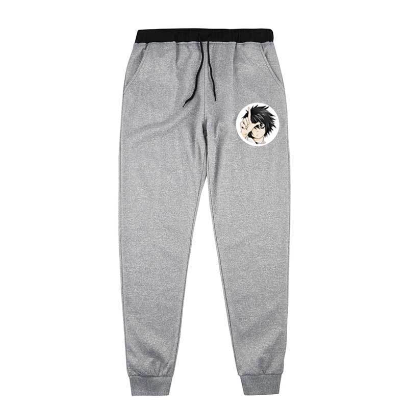 Men Jogging Pants Death Note Sweatpants Sports Train Pants Wholesale Jogger Streetwear Tracksuit Gym Trousers pant drop 220613, White sweatpants
Men Jogging Pants Death Note Sweatpants Sports Train Pants Wholesale Jogger Streetwear Tracksuit Gym Trousers pant drop 220613, White sweatpants