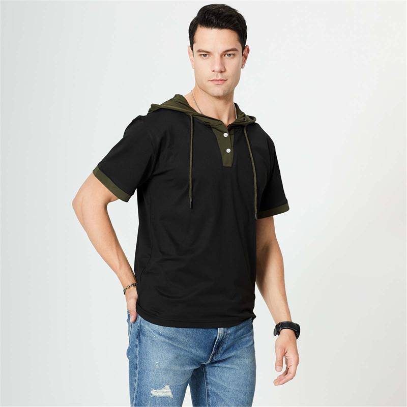 Men' T-Shirts Hooded T-shirt Man Short Sleeve Round Collar Funny Sportswear Fashion Harajuku T Shirt Summer Sports For, Gray
Men' T-Shirts Hooded T-shirt Man Short Sleeve Round Collar Funny Sportswear Fashion Harajuku T Shirt Summer Sports For, Gray