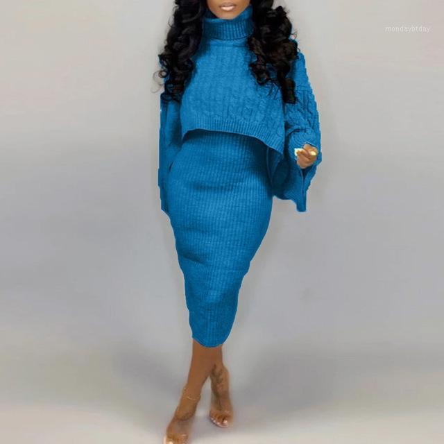 Casual Dresses Women Winter Turtleneck Long Sleeve Sweater Dress Autumn Warm Bodycon Plus Size Midi Knitted Two Piece Set Lady MH46, Photo color
Casual Dresses Women Winter Turtleneck Long Sleeve Sweater Dress Autumn Warm Bodycon Plus Size Midi Knitted Two Piece Set Lady MH46, Photo color