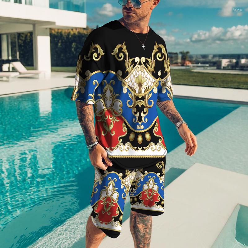 Men's Tracksuits Summer Men Fashion T Shirt Set 3D Print Casual Shorts Tracksuit Vintage Oversized Male Clothing Beach Sports 2 Piece, Ttb1-28
Men's Tracksuits Summer Men Fashion T Shirt Set 3D Print Casual Shorts Tracksuit Vintage Oversized Male Clothing Beach Sports 2 Piece, Ttb1-28