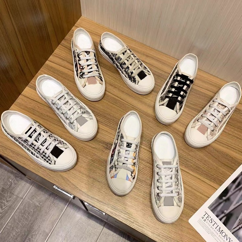 Designer Shoes Women Walk N Oblique Classic Canvas Sneakers chaussures Summer Flattie Mesh Breathable Alphabet Printed Embroidery Trainers with box 35-40, Light tan
Designer Shoes Women Walk N Oblique Classic Canvas Sneakers chaussures Summer Flattie Mesh Breathable Alphabet Printed Embroidery Trainers with box 35-40, Light tan