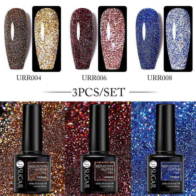 NXY Nail Gel Thermal Polish Set Luminous Glow in the Dark Shining Soak Off Long Lasting Art Hybrid Varnish 0328