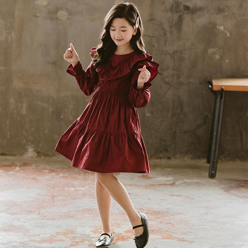 Girl's Dresses 2022 Kids Clothes Fall Girls Dress Elegant Children Cotton Retro Baby Princess Spring Clothes, #8706, Wine red
Girl's Dresses 2022 Kids Clothes Fall Girls Dress Elegant Children Cotton Retro Baby Princess Spring Clothes, #8706, Wine red