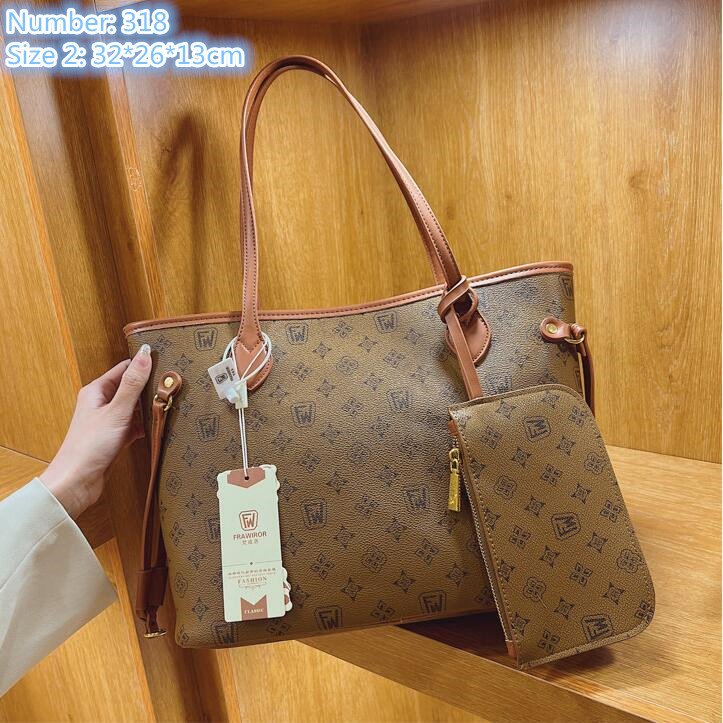 Wholesale factory ladies leathers shoulder bags large capacity retro printed tote bag high quality contrast leather handbag elegant color matching backpack