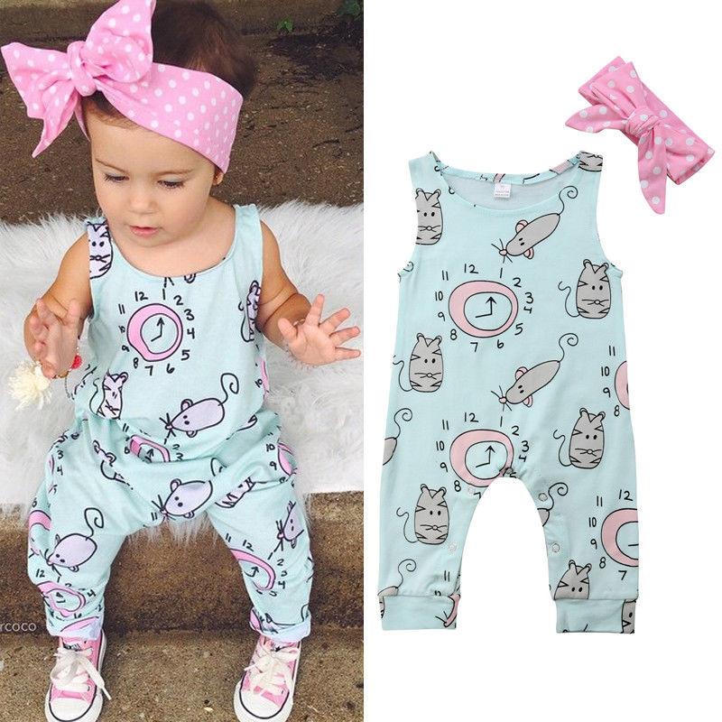 Clothing Sets Toddler Born Baby Girls Clothes Bow Dot Headband Round Neck Sleeveless Geometry Rompers 2pc Cotton Kids Summer Cute OutfitsClo, Multi 
Clothing Sets Toddler Born Baby Girls Clothes Bow Dot Headband Round Neck Sleeveless Geometry Rompers 2pc Cotton Kids Summer Cute OutfitsClo, Multi