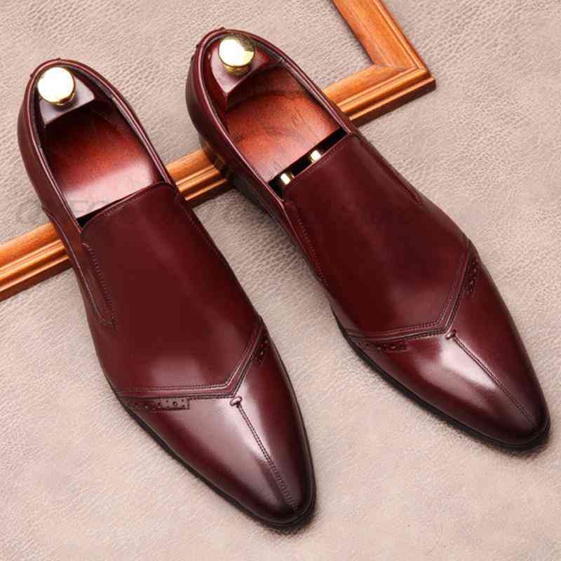 Dress Shoes Men Italian Genuine Leather Casual Pointed Toe Slip On Formal Wedding Business Black Coffee Oxford Lofers CHHG DTOE, 1# shoe box
Dress Shoes Men Italian Genuine Leather Casual Pointed Toe Slip On Formal Wedding Business Black Coffee Oxford Lofers CHHG DTOE, 1# shoe box
