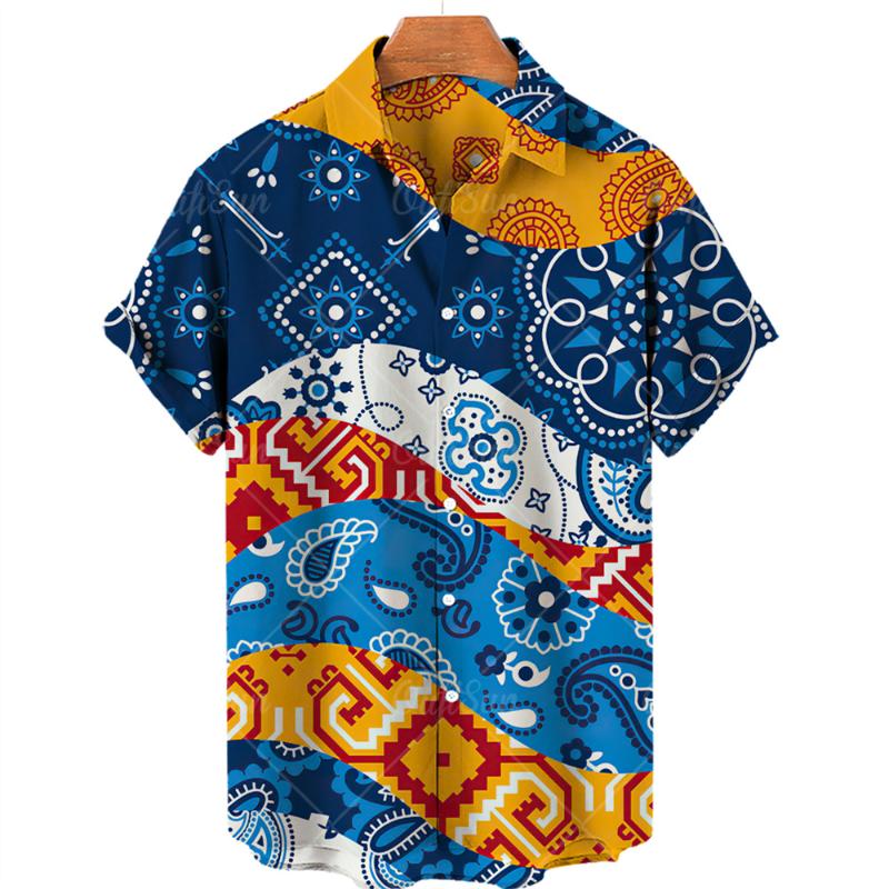 Men's Casual Shirts For Men Hawaiian Fashion Abstract Simple Cashew Flower Men's Loose Summer Top Male/Female Clothing Camisas 5XLMen's, Zl-2770
Men's Casual Shirts For Men Hawaiian Fashion Abstract Simple Cashew Flower Men's Loose Summer Top Male/Female Clothing Camisas 5XLMen's, Zl-2770