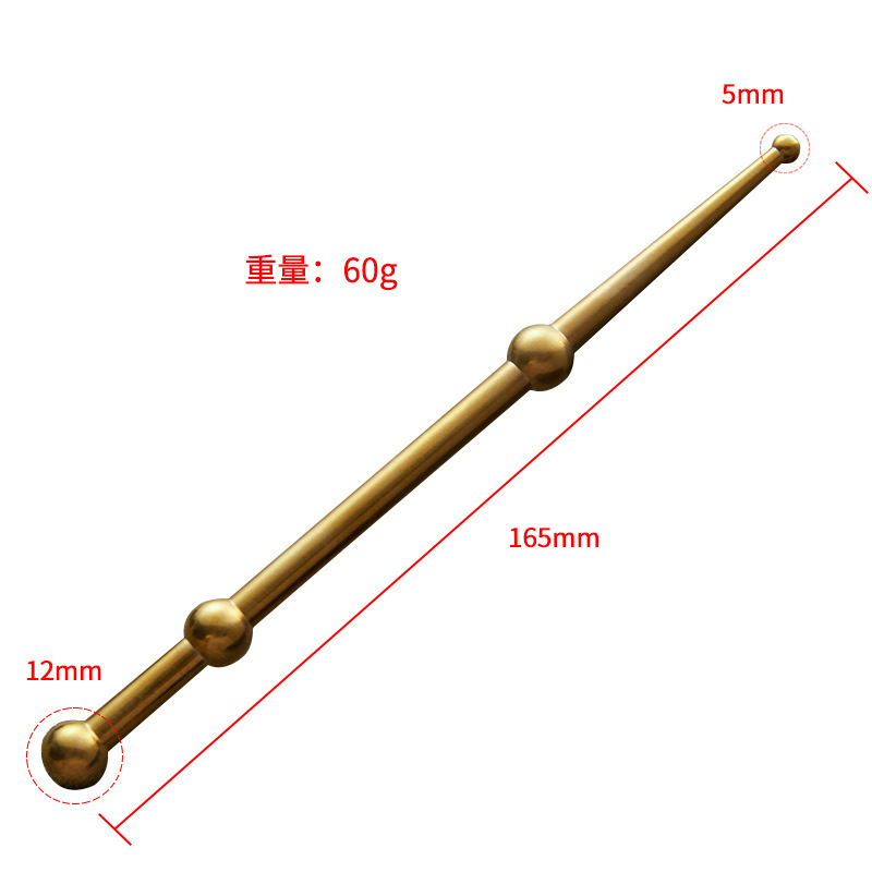 Pure copper Face Eye Trigger point massage Pen Reflexology Massage Tool SPA Therapy Stimulator Acupoint Massager dredge meridian 220620