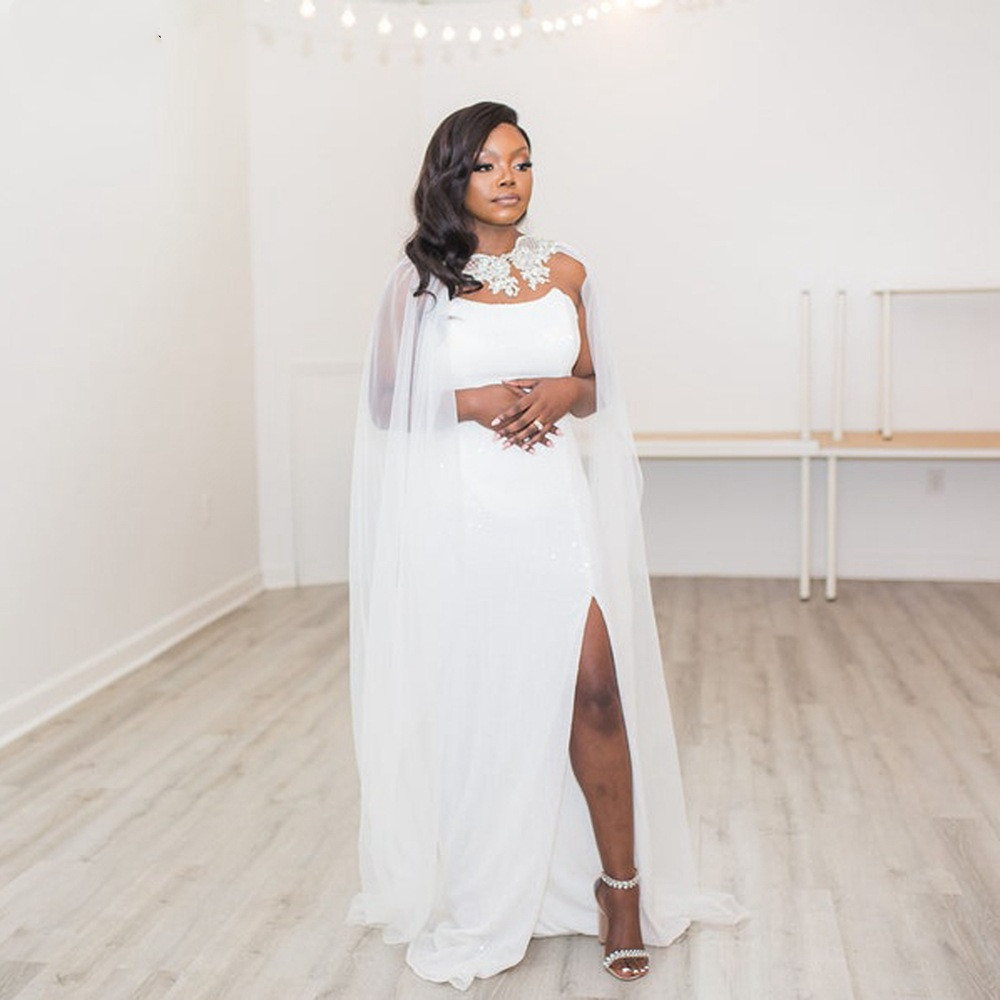 3 meter Pearls Crystal Bridal Wedding Jacket Wrap 2022 Handmade Bride Bolero Women's jacket shawls for women weddings