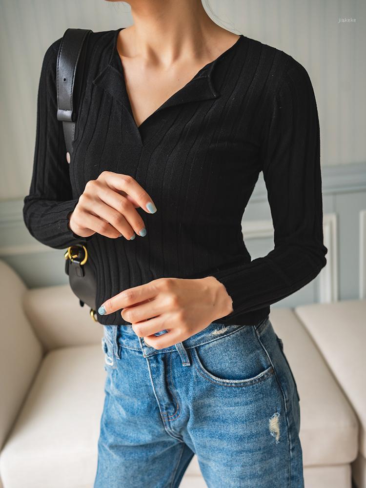 Women's Sweaters Wool Cut Deep V Sweater Slim Knitwear Threaded Top Ladies Office Bottoming Pullover, A black
Women's Sweaters Wool Cut Deep V Sweater Slim Knitwear Threaded Top Ladies Office Bottoming Pullover, A black