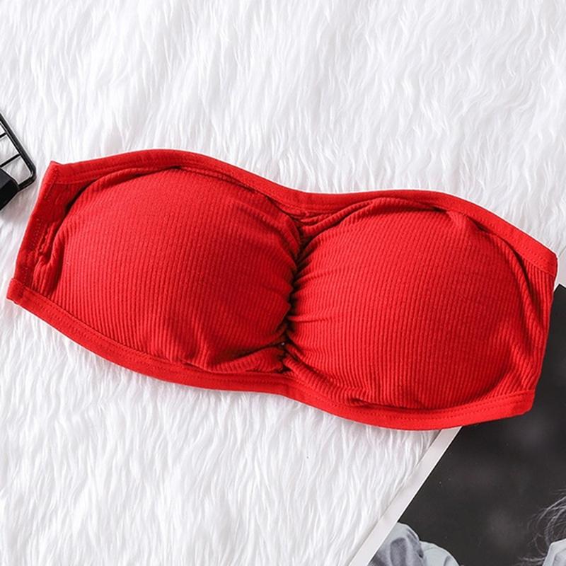 Bustiers & Corsets Women Tube Top Sexy Bra Cropped Chest Invisible Seamless Underwear Lingerie Wireless Padded Bandeau TopBustiers, White
Bustiers & Corsets Women Tube Top Sexy Bra Cropped Chest Invisible Seamless Underwear Lingerie Wireless Padded Bandeau TopBustiers, White
