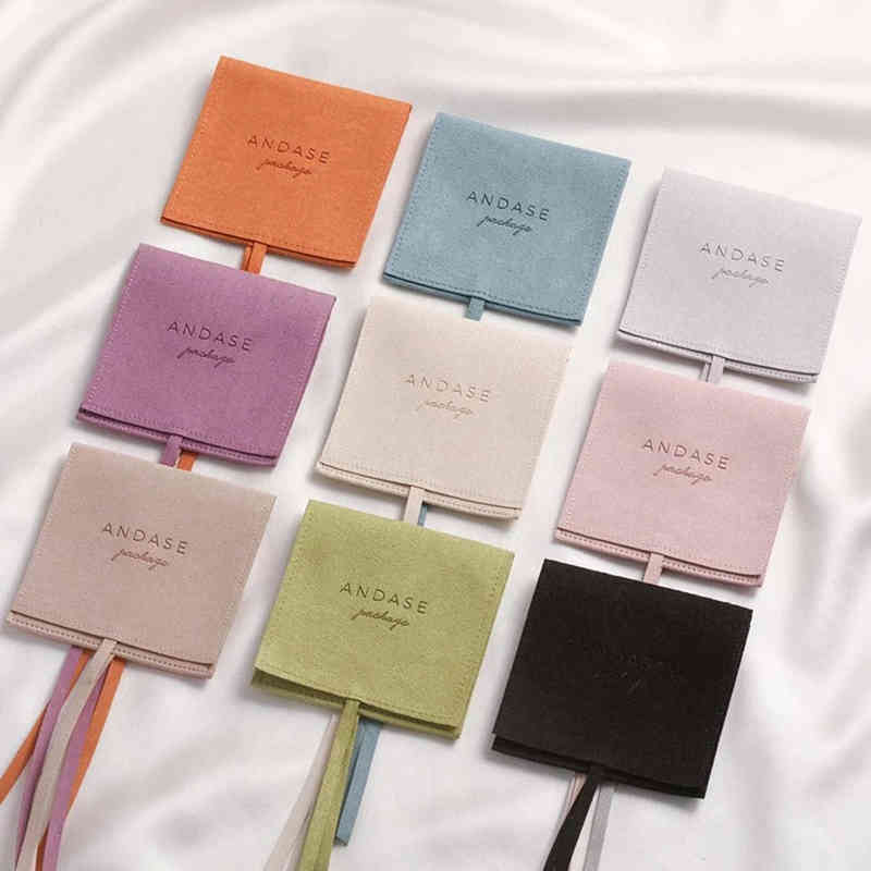 50pcs personalized packaging custom bag chic small envelope mircrofiber travel jewelry pouches
50pcs personalized packaging custom bag chic small envelope mircrofiber travel jewelry pouches