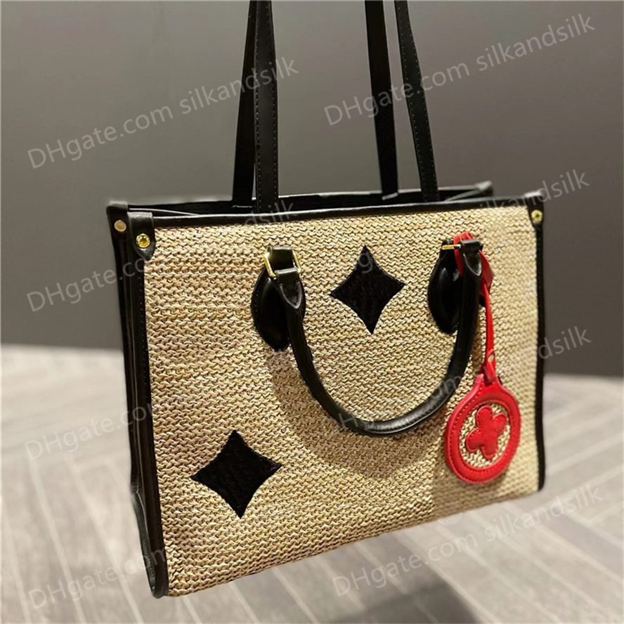 Designer Woven Totes Womens ONTHEGO Purse Large Capacity Summer Beach Handbag One Shoulder Mommy Bags Luxury Commuter Square Travel Bag Briefcase, Black
Designer Woven Totes Womens ONTHEGO Purse Large Capacity Summer Beach Handbag One Shoulder Mommy Bags Luxury Commuter Square Travel Bag Briefcase, Black