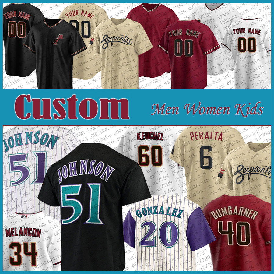 6 David Peralta 51 Randy Johnson Custom Arizona Baseball Jersey Diamondbacks 40 Madison Bumgarner 20 Luis Gonzalez Mark Melancon Nick Ahmed Ketel Marte Carson Kelly, Shown
6 David Peralta 51 Randy Johnson Custom Arizona Baseball Jersey Diamondbacks 40 Madison Bumgarner 20 Luis Gonzalez Mark Melancon Nick Ahmed Ketel Marte Carson Kelly, Shown