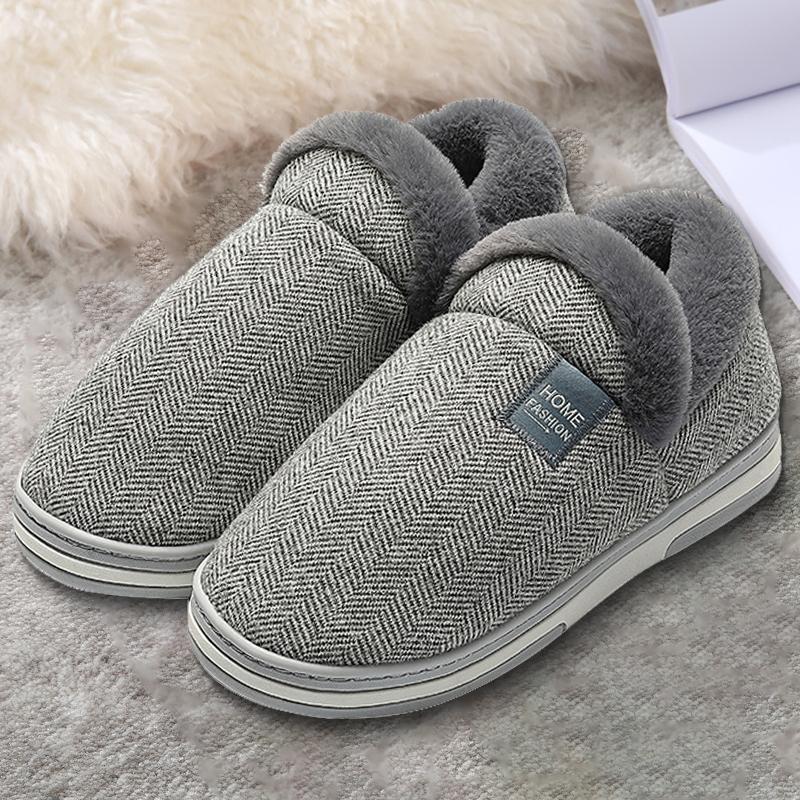 Slippers Warm Home For Men Winter Furry Short Plush Shoes Women Anti-Slip Bedroom Couple Soft Indoor, B-1
Slippers Warm Home For Men Winter Furry Short Plush Shoes Women Anti-Slip Bedroom Couple Soft Indoor, B-1
