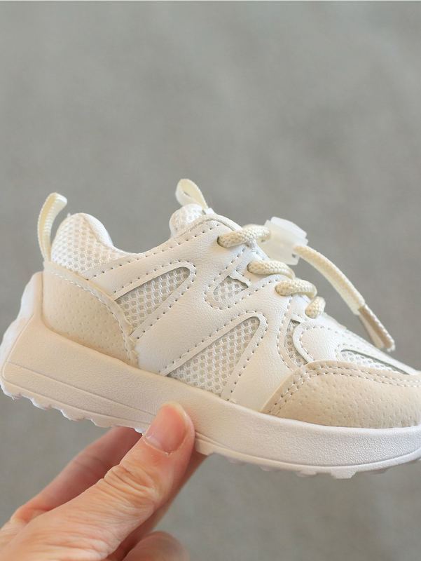 Boys Colorblock Letter Graphic Running Shoes SHE