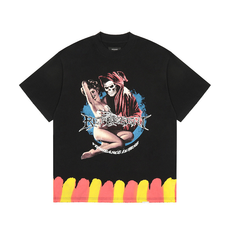 Funny T Shirts Tee High Quality Men Women Printing Short Sleeve T-shirt Tops Hip Hop 22FW, Black
Funny T Shirts Tee High Quality Men Women Printing Short Sleeve T-shirt Tops Hip Hop 22FW, Black