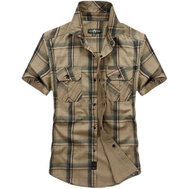 Shirts For Men Fashion Short Sleeve Casual Male Shirt Man Summer Men's Clothes Cotton Large Size Camisa Masculina Sale 220322