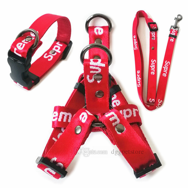 Designer Dog Collar and Leashes Set Trendy Dog Harness Seat Belts Printed Letter Pet Collars for Small Medium Large Dogs Cat French Bulldog Poodle Corgi Pug Red B54
Designer Dog Collar and Leashes Set Trendy Dog Harness Seat Belts Printed Letter Pet Collars for Small Medium Large Dogs Cat French Bulldog Poodle Corgi Pug Red B54