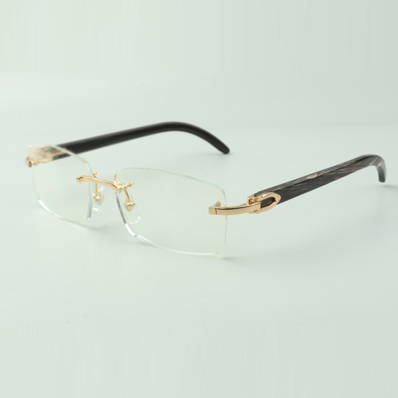 Buffs glasses frames 3524012 with natural black textured buffalo horns sticks and 56mm lenses
Buffs glasses frames 3524012 with natural black textured buffalo horns sticks and 56mm lenses