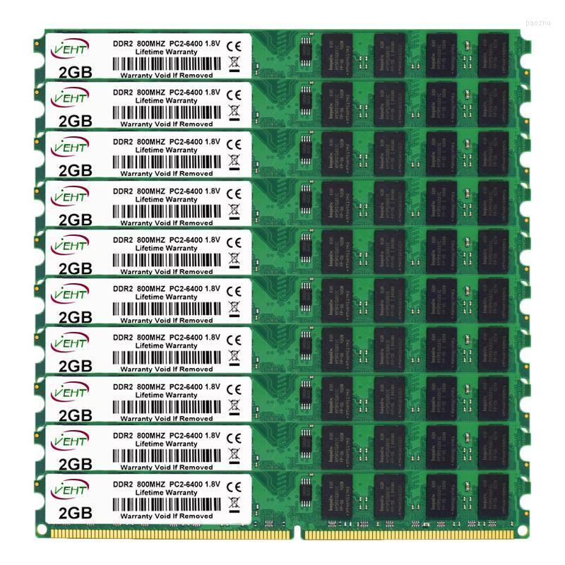 RAMs 10PCS DDR2 2GB 667Mhz 800Mhz DIMM RAM PC2 5300 6400 Intel And AMD Desktop Computer Memory 240pin Memoria 2gbRAMs
RAMs 10PCS DDR2 2GB 667Mhz 800Mhz DIMM RAM PC2 5300 6400 Intel And AMD Desktop Computer Memory 240pin Memoria 2gbRAMs