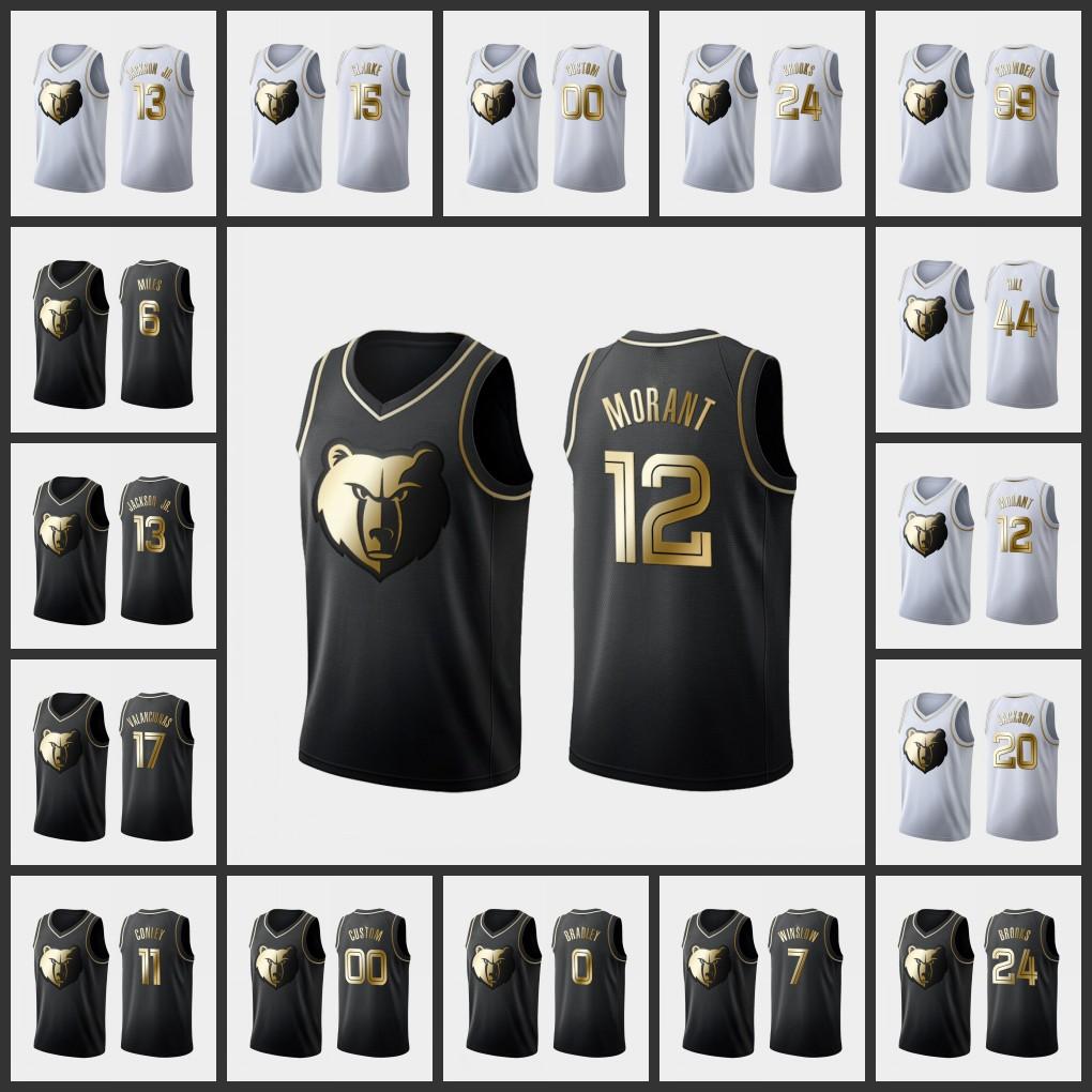 Memphis''Grizzlies''Men Ja Morant Jaren Jackson Jr. Brandon Clarke Jonas Valanciunas C.J. Miles Custom Golden Jersey
Memphis''Grizzlies''Men Ja Morant Jaren Jackson Jr. Brandon Clarke Jonas Valanciunas C.J. Miles Custom Golden Jersey