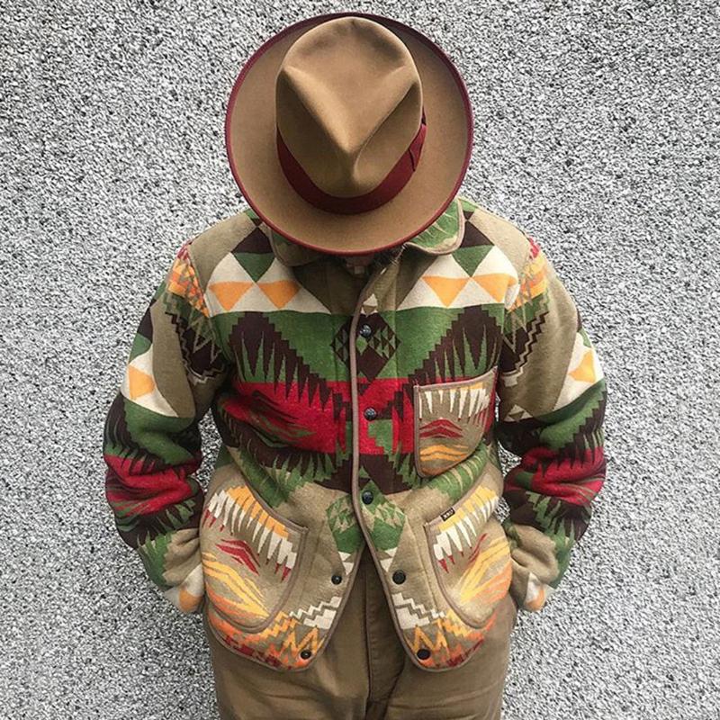 Men' Jackets Fashion Autumn Winter Men Ethnic Style Printed Jacket Outwear Male Casual Loose Lapel Long Sleeves Vintage Coat, Black
Men' Jackets Fashion Autumn Winter Men Ethnic Style Printed Jacket Outwear Male Casual Loose Lapel Long Sleeves Vintage Coat, Black