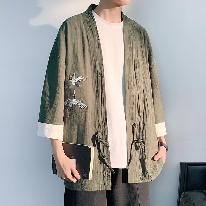 Men's T-Shirts Summer Original Chinese Style Embroidery Songhe Cotton Casual Loose Large Size Couple Short Sleeve T-shirt Men Fashion, 130613 white
Men's T-Shirts Summer Original Chinese Style Embroidery Songhe Cotton Casual Loose Large Size Couple Short Sleeve T-shirt Men Fashion, 130613 white