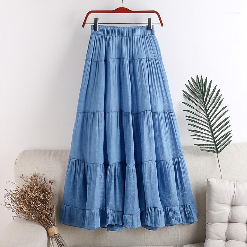Summer Pleated Skirts Faldas Mujer Moda Slim Solid Elastic Waist Midi Skirt Patchwork Ruffles A-Line Women, Black
Summer Pleated Skirts Faldas Mujer Moda Slim Solid Elastic Waist Midi Skirt Patchwork Ruffles A-Line Women, Black