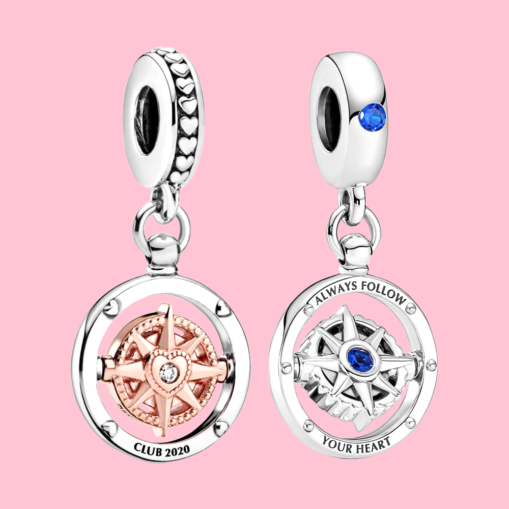 925 Sterling Silver Pendant Charms for Pandora Original box Bracelet blue and rose gold Crystals European Bead Charms Bracelet Necklace jewelry
925 Sterling Silver Pendant Charms for Pandora Original box Bracelet blue and rose gold Crystals European Bead Charms Bracelet Necklace jewelry