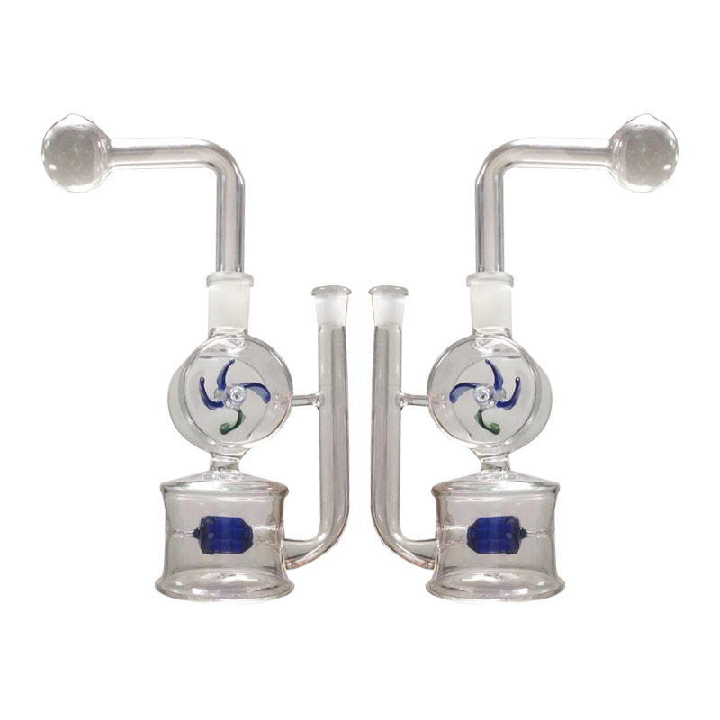 Windmill Glass Bubbler Water Pipes Hookah Bong Bubble Smart Recycle Filter 10mm 14mm Joints With Oil Burner
Windmill Glass Bubbler Water Pipes Hookah Bong Bubble Smart Recycle Filter 10mm 14mm Joints With Oil Burner