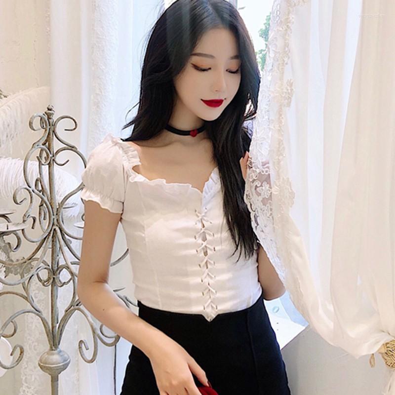 Women' Blouses & Shirts Retro Plaid Print Slash Neck Sexy Navel Exposed Shirt Summer Short Sleeve Basic Blouse 2022 Women Clothing
Women' Blouses & Shirts Retro Plaid Print Slash Neck Sexy Navel Exposed Shirt Summer Short Sleeve Basic Blouse 2022 Women Clothing