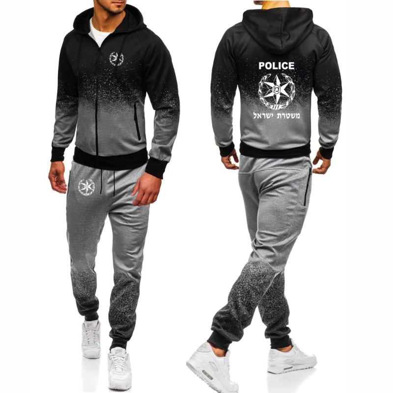 Men's Tracksuits Spring Autumn Hoodie 2022 Israeli Brand Men Gradient Zip Cardigan Suit Casual Clothing Sportswear Set, Gray
Men's Tracksuits Spring Autumn Hoodie 2022 Israeli Brand Men Gradient Zip Cardigan Suit Casual Clothing Sportswear Set, Gray