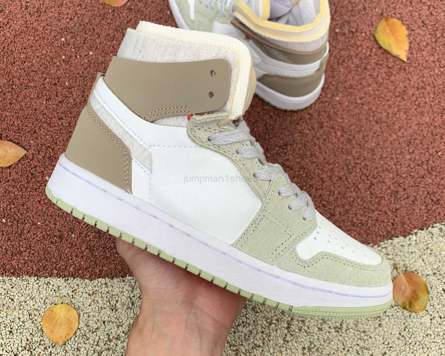 Mens 1 shoes Jumpman 1s Comfort men women White Grey Heather Cliveaura Sneakers trainers ship With Box, #1
Mens 1 shoes Jumpman 1s Comfort men women White Grey Heather Cliveaura Sneakers trainers ship With Box, #1