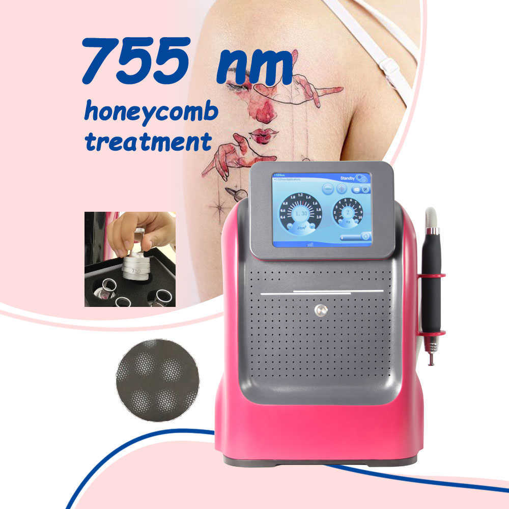 Portable Q switched Nd YAG 1064nm 532nm 755nm 1320nm Pico Laser Machine Tattoo Removal Korean Arm Picosecond Laser