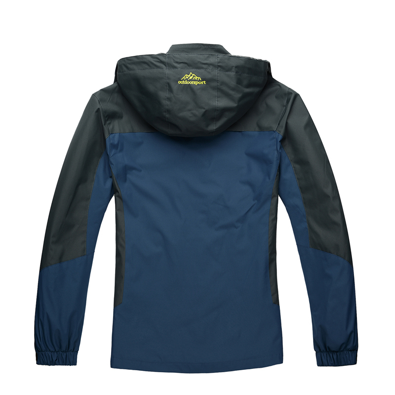 Rain Jacket Men Waterproof Hiking Jackets Women Autumn Outdoor Sports Camping Coat Climbing Trekking Windbreaker Travel Black 220406