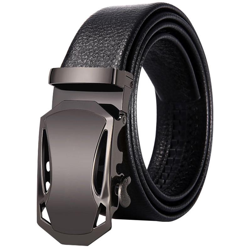 Belts Men Belt Male Designer Automatic Buckle Cowhide Leather 110cm-130cm Luxury For Ceinture Homme 8001Belts, Black
Belts Men Belt Male Designer Automatic Buckle Cowhide Leather 110cm-130cm Luxury For Ceinture Homme 8001Belts, Black