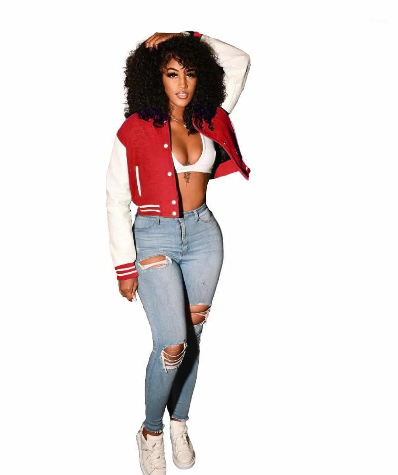 Women' Jackets 2022 Autumn And Coats Patchwork Fashion Street Wear Baseball Sport Clothing, 03
Women' Jackets 2022 Autumn And Coats Patchwork Fashion Street Wear Baseball Sport Clothing, 03
