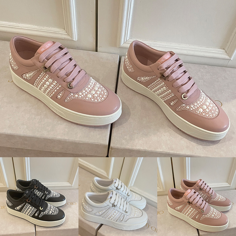 Jimmy Hawaii Sneaker Designer women Casual Shoes Pearl Embellished Calfskin Fashion womens Sneakers with box black rose pink Flat Comfortable womens Trainers, Shoes box
Jimmy Hawaii Sneaker Designer women Casual Shoes Pearl Embellished Calfskin Fashion womens Sneakers with box black rose pink Flat Comfortable womens Trainers, Shoes box