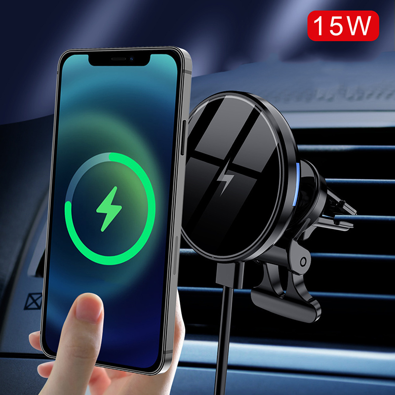 Magnetic Wireless Car Charger Mount for iPhone 14 13 12 Pro Max 13 mini 15W Fast Charging Air Vent Magnet Accessories Car Phone Holder
Magnetic Wireless Car Charger Mount for iPhone 14 13 12 Pro Max 13 mini 15W Fast Charging Air Vent Magnet Accessories Car Phone Holder