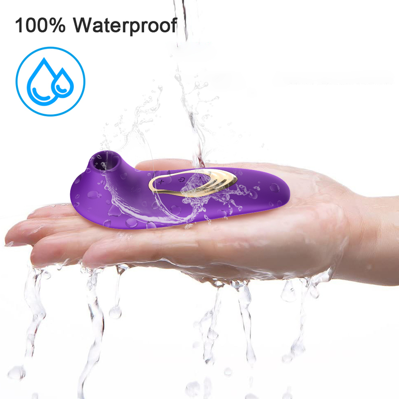 Powerful Clit Sucker Vibrator Tongue Vibrating Nipple Sucking Blowjob Clitoris Stimulator Etotic Sex Toys for Women Masturbator 220514 - view 7