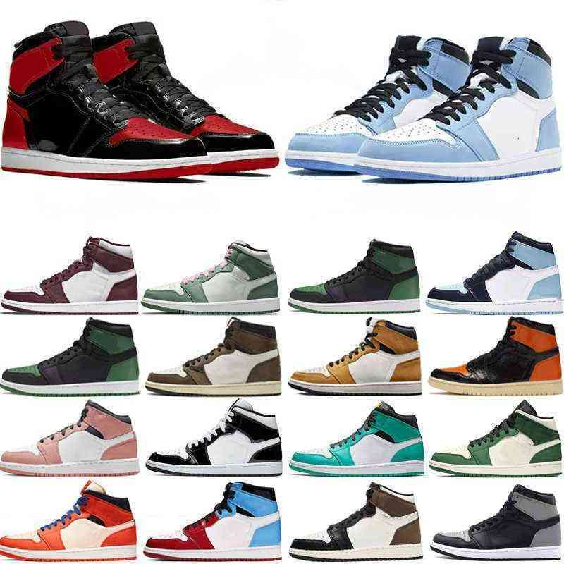 Topest Quality Mens Boys 1 High OG Basketball Shoes 1s Sneakers University Blue Electro Ge Dark Mocha Bred Shadow UNC Twist Women Trainers, High varsity red
Topest Quality Mens Boys 1 High OG Basketball Shoes 1s Sneakers University Blue Electro Ge Dark Mocha Bred Shadow UNC Twist Women Trainers, High varsity red